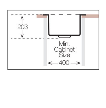 TopZero ColorX TNL 340 MATT GOLD мойка матовое золото