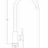 Zorg  SH 5188 INOX смеситель