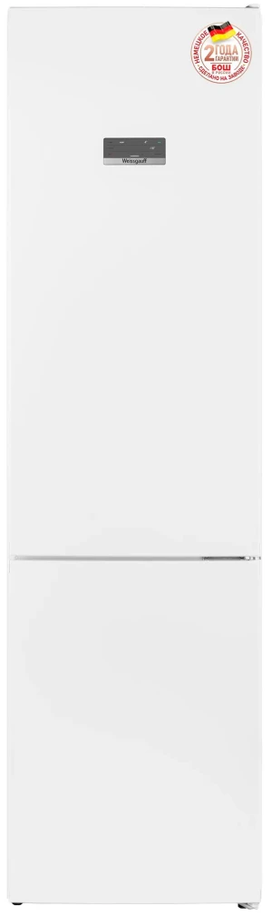 Weissgauff WRK 2010 D Inverter NoFrost White Soft Close холодильник