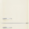 Smeg FAB38RCR5 отдельностоящий двухдверный холодильник кремовый