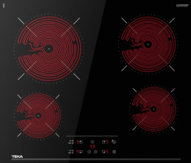 Teka TBC 64010 TTC BLACK электрическая варочная панель
