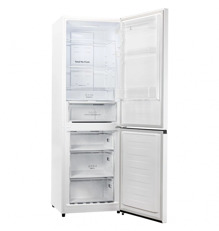 LEX RFS 203 NF WH отдельностоящий холодильник с морозильником