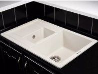 Kuppersberg MODENA 1,5B1D WHITE ALABASTER мойка