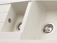 Kuppersberg MODENA 1,5B1D WHITE ALABASTER мойка