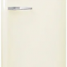 Smeg FAB30RCR5 отдельностоящий двухдверный холодильник стиль 50-х годов 60 см кремовый