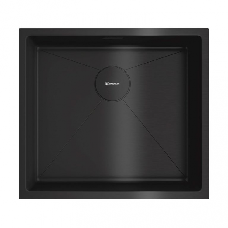 Omoikiri Taki 49-U/IF-GB нерж.сталь/графит мойка