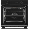 Krona steel NERO max 60 BL/BL электрический духовой шкаф