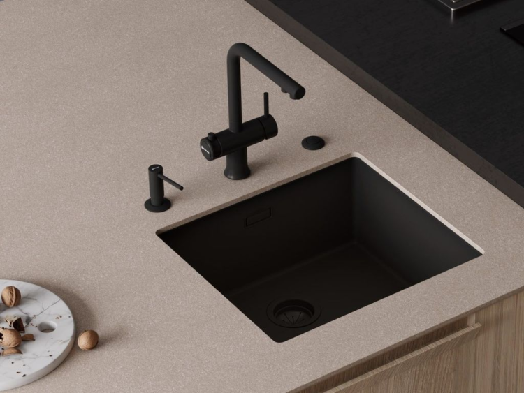 Omoikiri Taki 54-U/IF-GB нерж.сталь/графит мойка