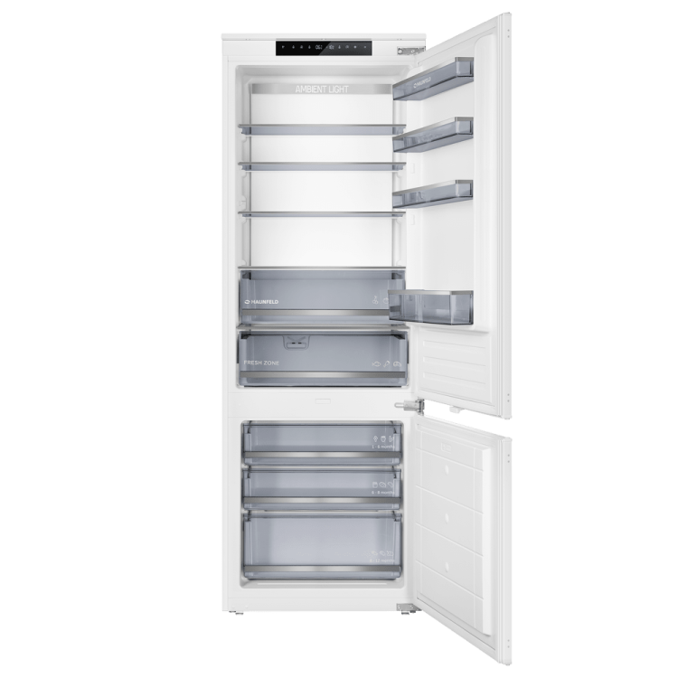 Maunfeld MBF19369NFWGR LUX Inverter встраиваемый холодильник