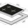 Maunfeld EGHE.43.33CW/G газовая варочная панель