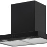 Krona steel ONYX 600 GLASS BLACK S вытяжка