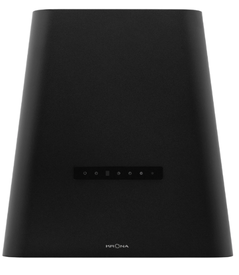 Krona steel HILARY ISOLA 500 BLACK S вытяжка