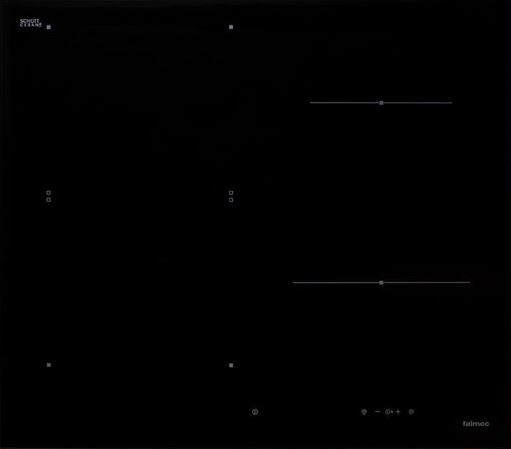 Falmec PIANO INDUZIONE BLACK MATT (белая иконография) индукционная варочная панель