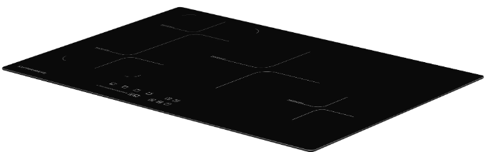 Kuppersbusch KMI 8500.0 SR Gold индукционная варочная панель со встроенной вытяжкой