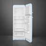 Smeg FAB30RPB5 отдельностоящий двухдверный холодильник стиль 50-х годов 60 см пастельный голубой