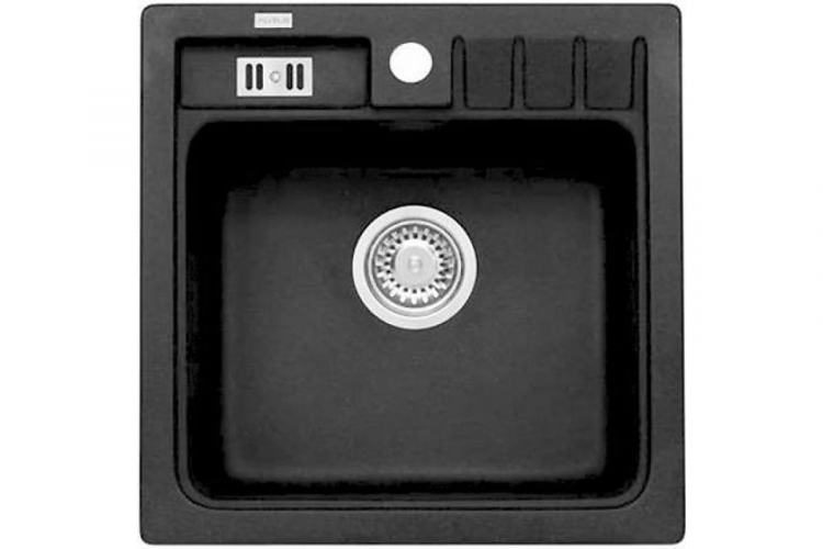 Alveus NIAGARA 20 GRANITAL CARBON-G91 465x465x180 1x кухонная мойка