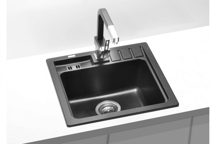Alveus NIAGARA 20 GRANITAL CARBON-G91 465x465x180 1x кухонная мойка