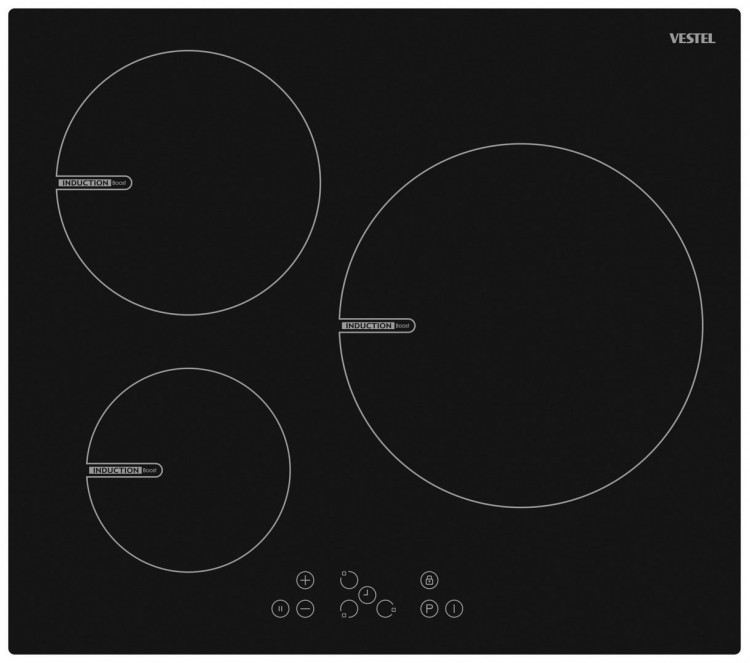 Vestel VHI63151B индукционная варочная панель