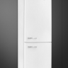 Smeg FAB38RWH5 отдельностоящий двухдверный холодильник белый