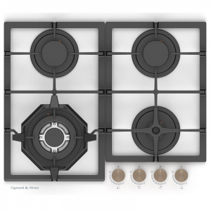 Zigmund & Shtain M 26.6 W газовая варочная панель