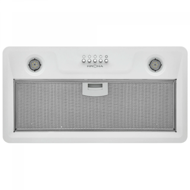 Krona LUISA 600 GLASS WHITE PB вытяжка