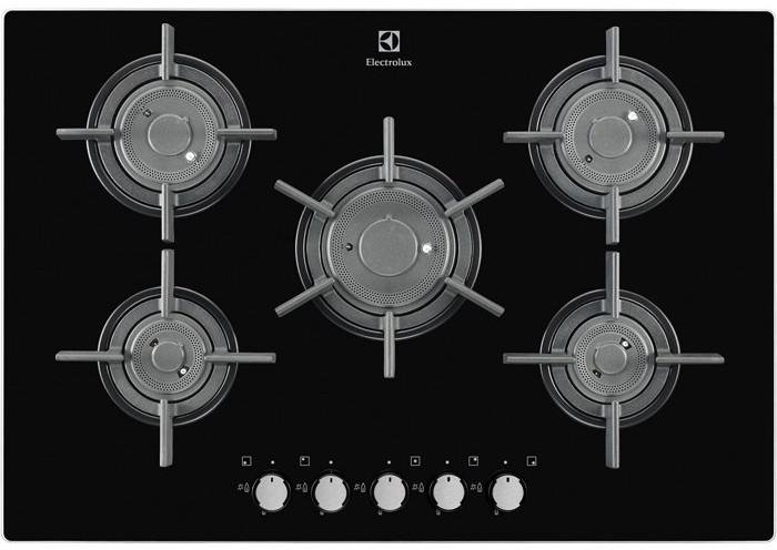 Electrolux EGT97657NK газовая варочная поверхность 75 см