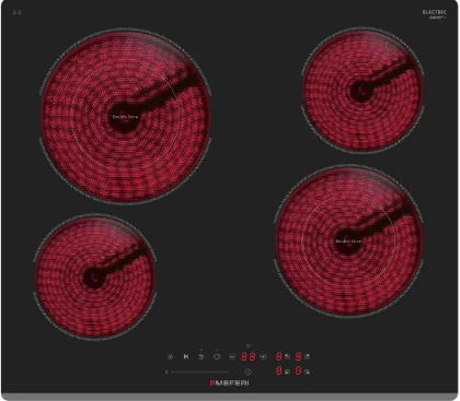Meferi MEH604BK COMFORT PLUS электрическая варочная панель