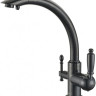 Zorg Clean Water ZR 314 YF-33 ЧЕРНЫЙМЕТАЛЛ смеситель для кухни под фильтр