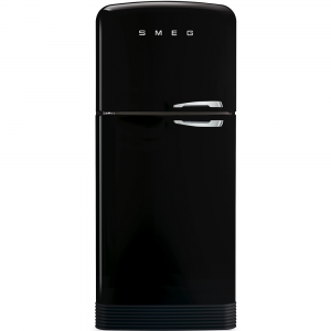 Smeg FAB50LBL5 отдельностоящий двухдверный холодильникчерный