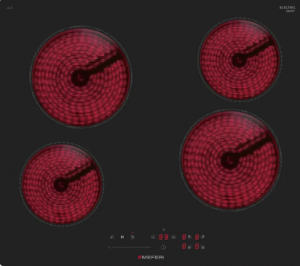 Meferi MEH604BK COMFORT электрическая варочная панель