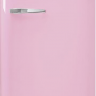 Smeg FAB30RPK5 отдельностоящий двухдверный холодильник стиль 50-х годов 60 см розовый