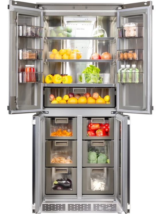 Hiberg i-RFQB 550 NF встраиваемый холодильник