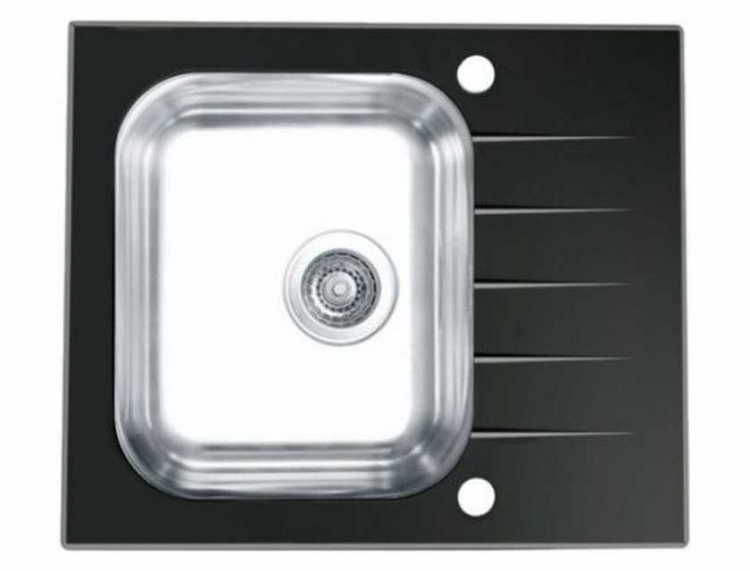 Alveus VITRO 10 RAL9005-90 (черная)600X500 кухонная мойка