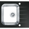 Alveus VITRO 10 RAL9005-90 (черная)600X500 кухонная мойка