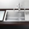 Blanco CLARON 700-IF/А нерж. сталь зеркальная полировка с клапаном-автоматом 521634 мойка