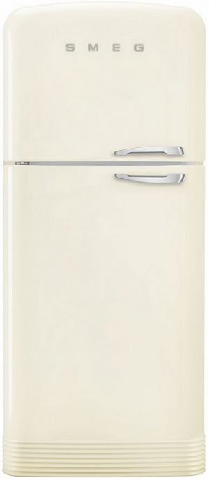 Smeg FAB50LCR5 отдельностоящий двухдверный холодильник кремовый