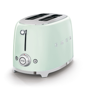 Smeg TSF01PGEU тостер на 2 ломтика зеленый