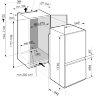 Liebherr ICUNS 3324 холодильник встраиваемый двухкамерный