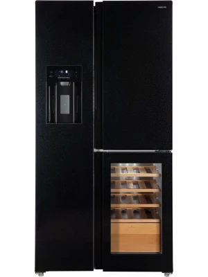 Hiberg i-RFS 750G B Inverter Wine холодильник Side-by-side