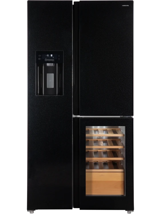 Hiberg i-RFS 750G B Inverter Wine холодильник Side-by-side