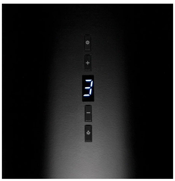 Konigin Pasio Black/Black Glass 31 вытяжка