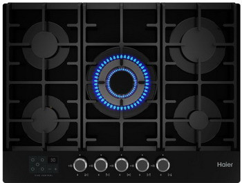 Haier HHX-G75CWSB газовая варочная панель