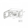 LEX FSMOD.04IV отдельностоящая микроволновая печь