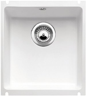 Blanco SUBLINE 375-U (516042) глянцевый белый мойка
