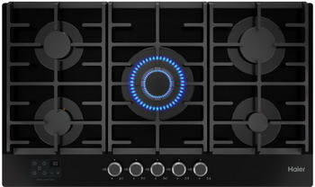 Haier HHX-G95CWSB газовая варочная панель