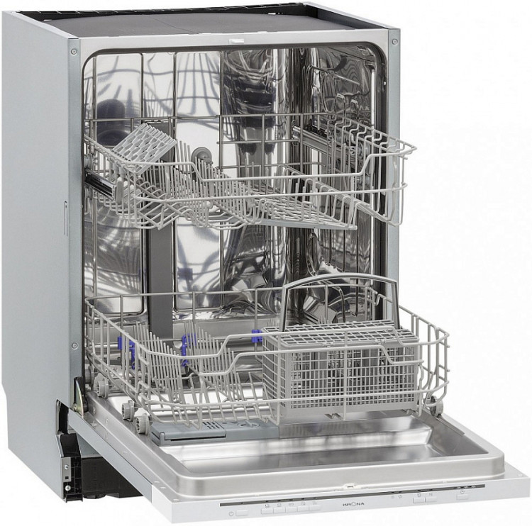 Krona steel GARDA 60 BI полновстраиваемая посудомоечная машина