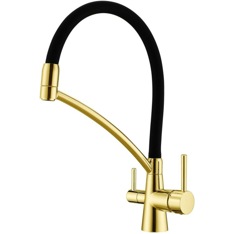 Paulmark Siegen золото смеситель кухонный