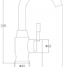 Zorg  SH 6166 INOX смеситель
