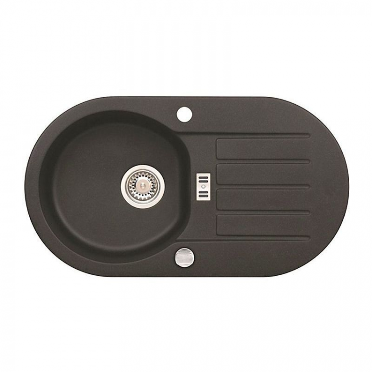 Alveus NIAGARA 40 GRANITAL CARBON-G91 780x435x160 1x кухонная мойка