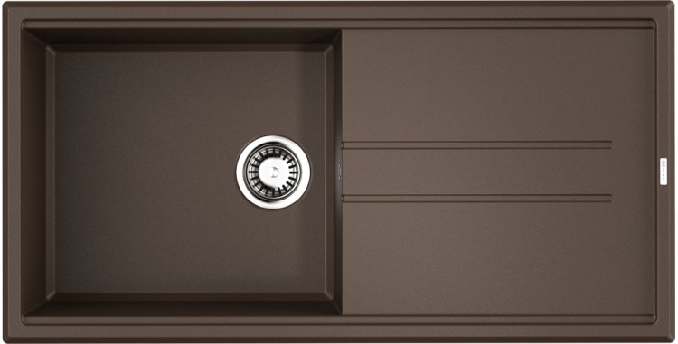 Omoikiri Tedori 100-DС Tetogranit/темный шоколад мойка